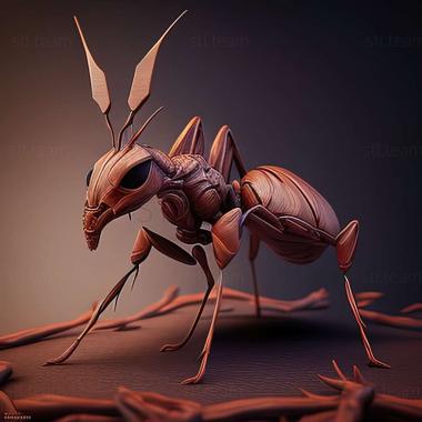 3D model Myrmica bergi (STL)